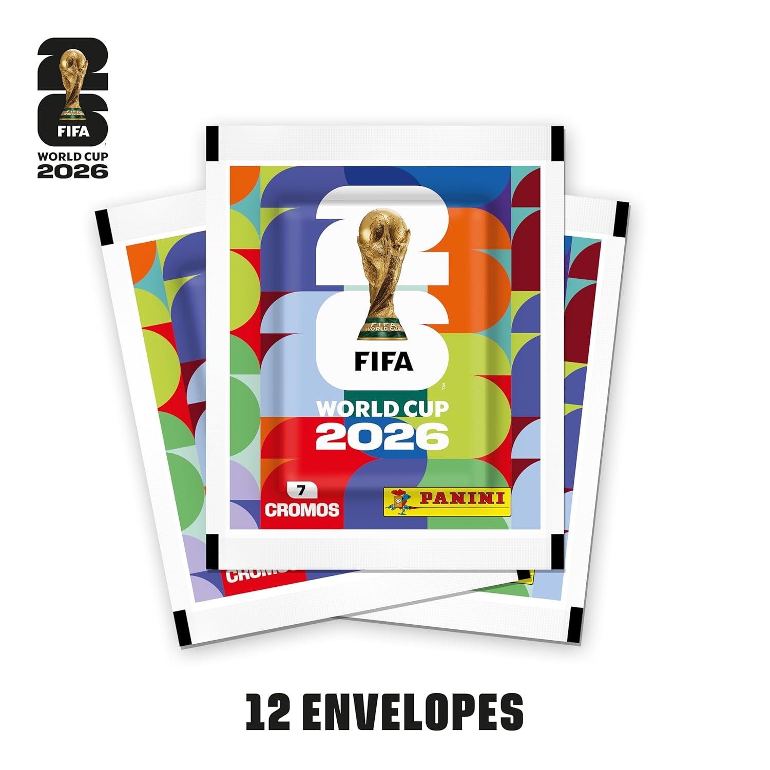 Kit 12 Envelopes Figurinhas Copa 2026